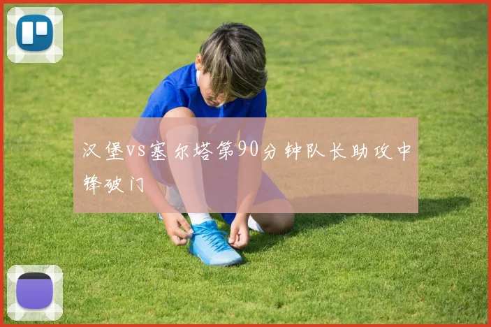 汉堡vs塞尔塔第90分钟队长助攻中锋破门